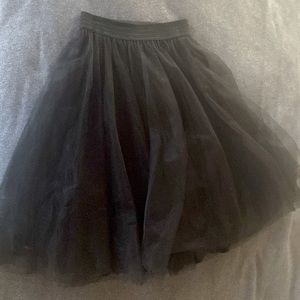 Gauzy party skirt